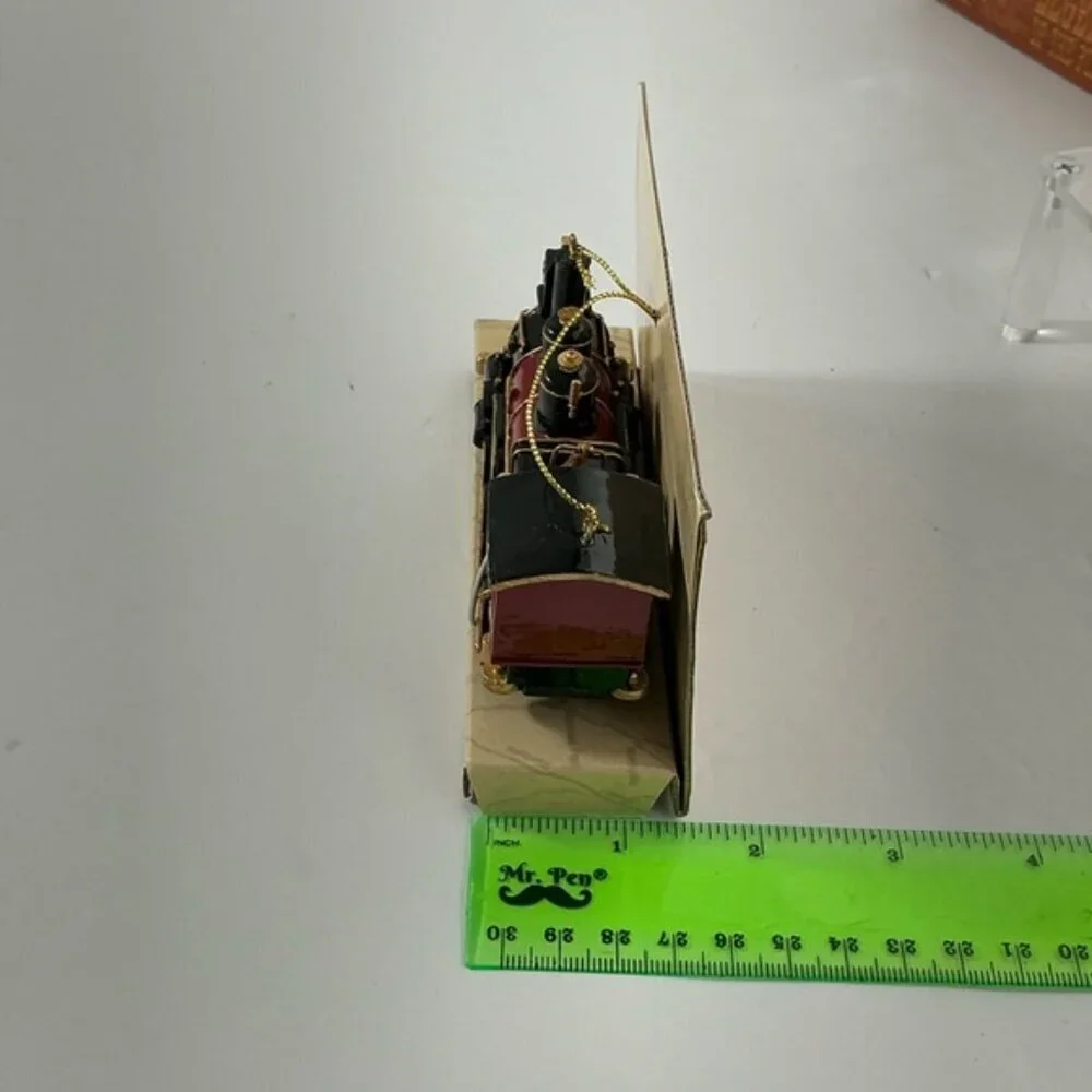 Vintage Train Locomotive 515 Wood Ornament Legend of The Plains Chapter IV 1991
